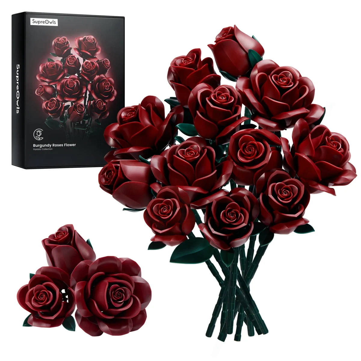 Rose Bouquet Building Set — photo 7