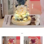 LED Eternal Rose Decor — view 2