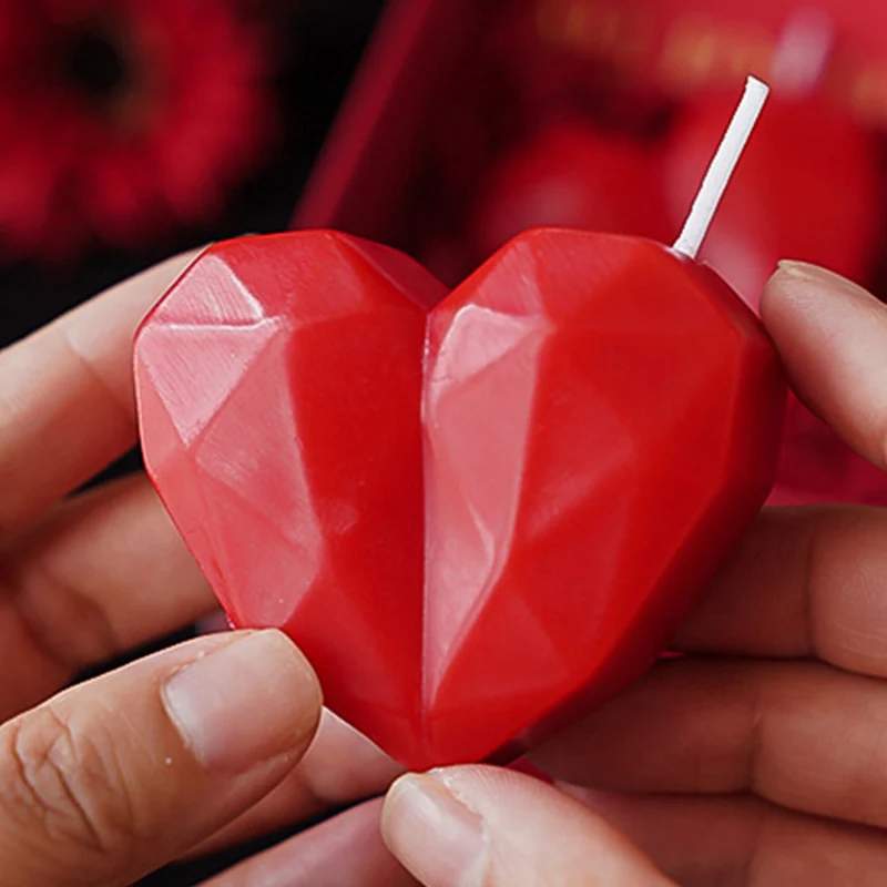 Red Heart Aromatherapy Candles — photo 2