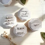 Personalized Velvet Ring Box — photo 3