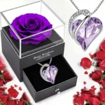 Ocean Heart Rose Necklace Box — view 5