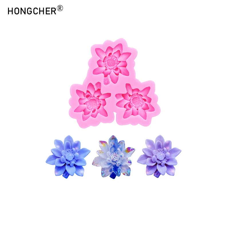 Peony & Rose Silicone Molds for Resin Jewelry — photo 12