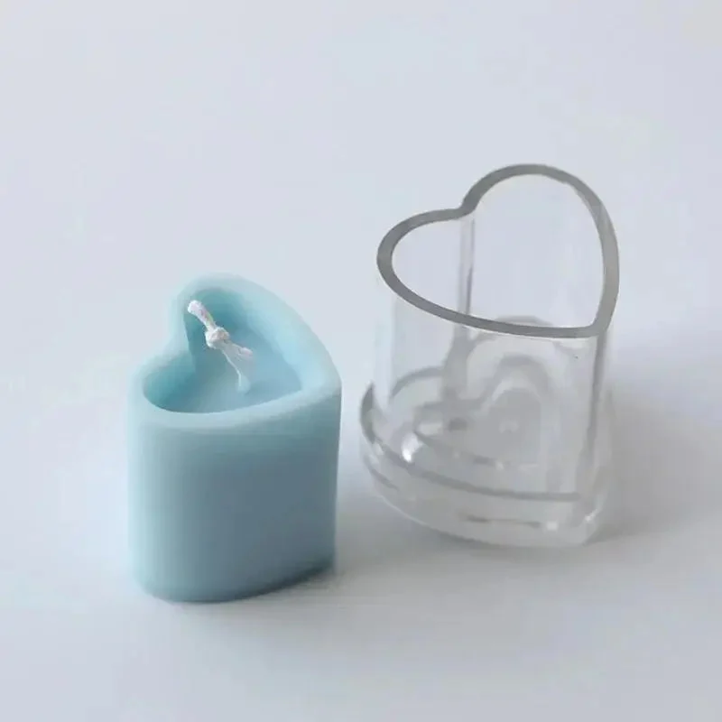 Heart Column Candle Mold — photo 4