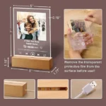 Personalized Heart Frame Light — view 15
