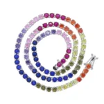 Rainbow Tennis Necklace — photo 11