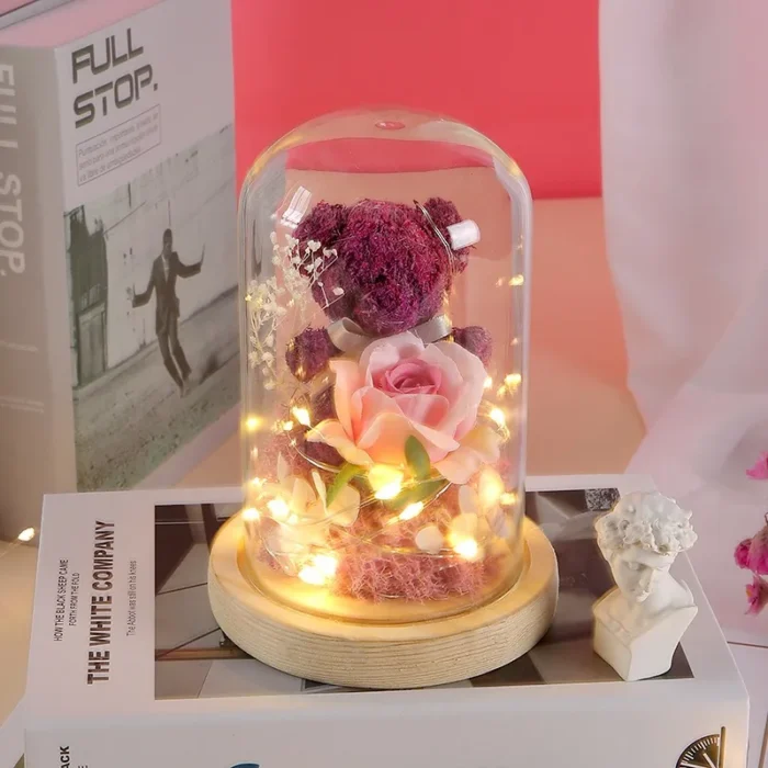 LED Eternal Rose Decor