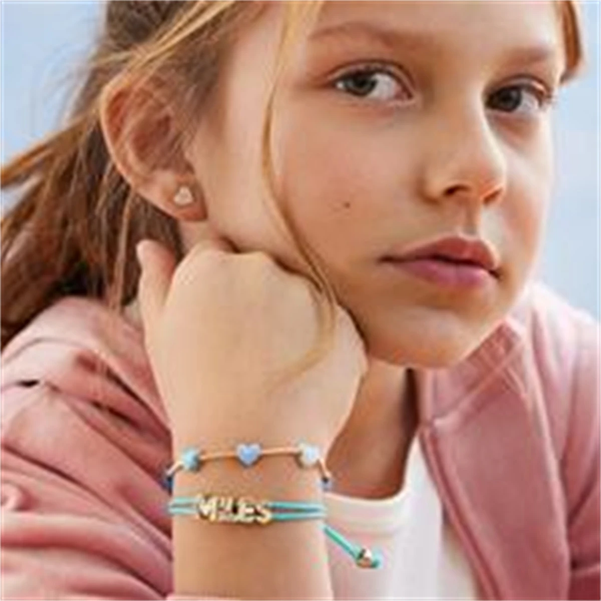 Kids Gradient Heart Bracelet — photo 4