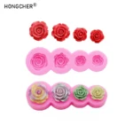 Peony & Rose Silicone Molds for Resin Jewelry — photo 4