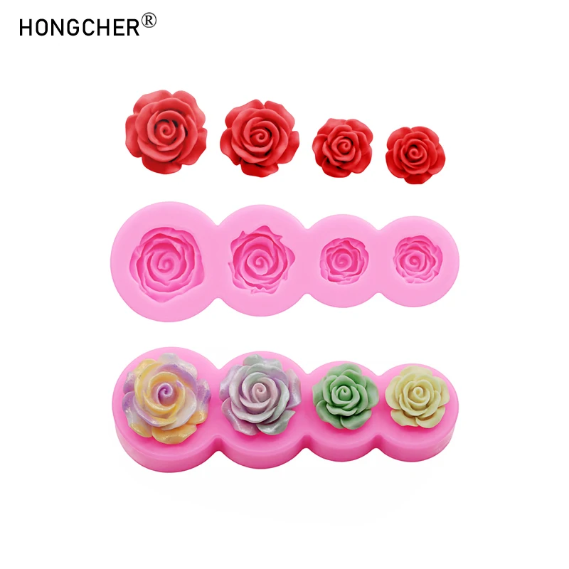 Peony & Rose Silicone Molds for Resin Jewelry — photo 4