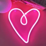 LED Heart Wall Decor — view 2