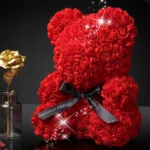 Rose Bear in a Lit Gift Box — photo 10