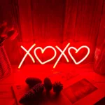 XOXO Heart Neon Sign — view 5