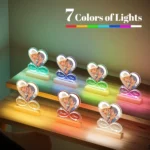Personalized Heart Frame Light — view 10