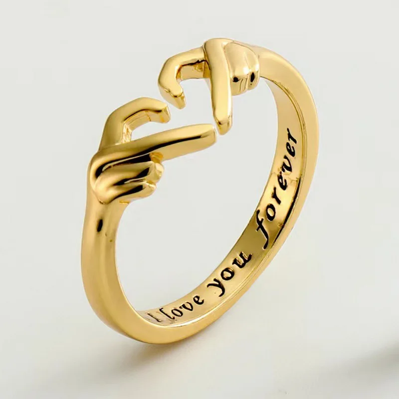 Heart Hands Ring — photo 8