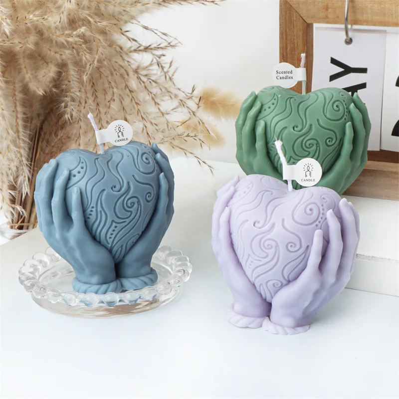 Handheld Heart Candle Mold — photo 5