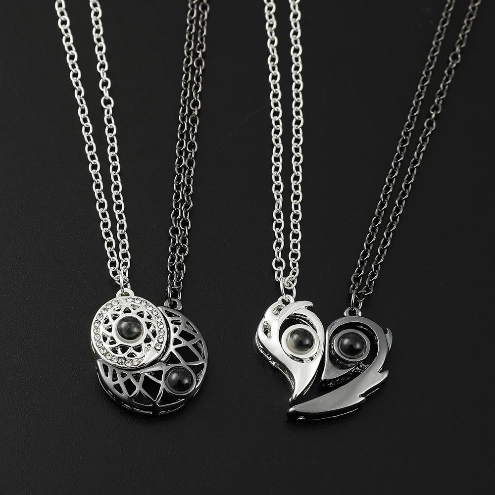 I Love You Projection Couple Necklaces — photo 11