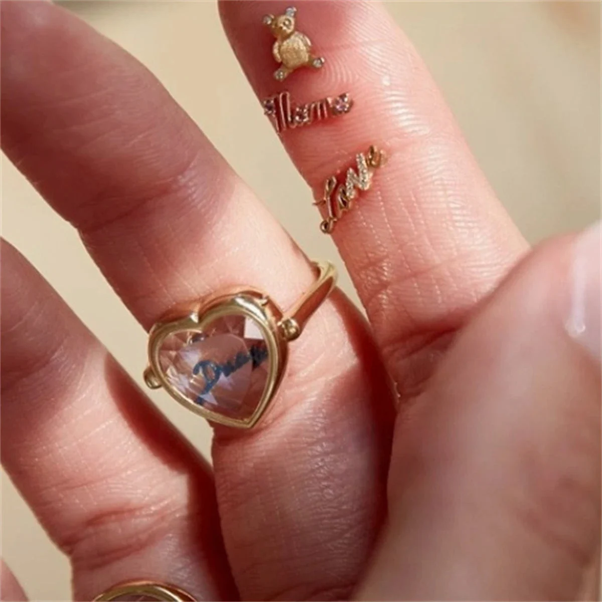 Openable Heart Box Ring — photo 3