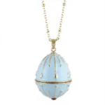 Birth Flower Locket Necklace — photo 4