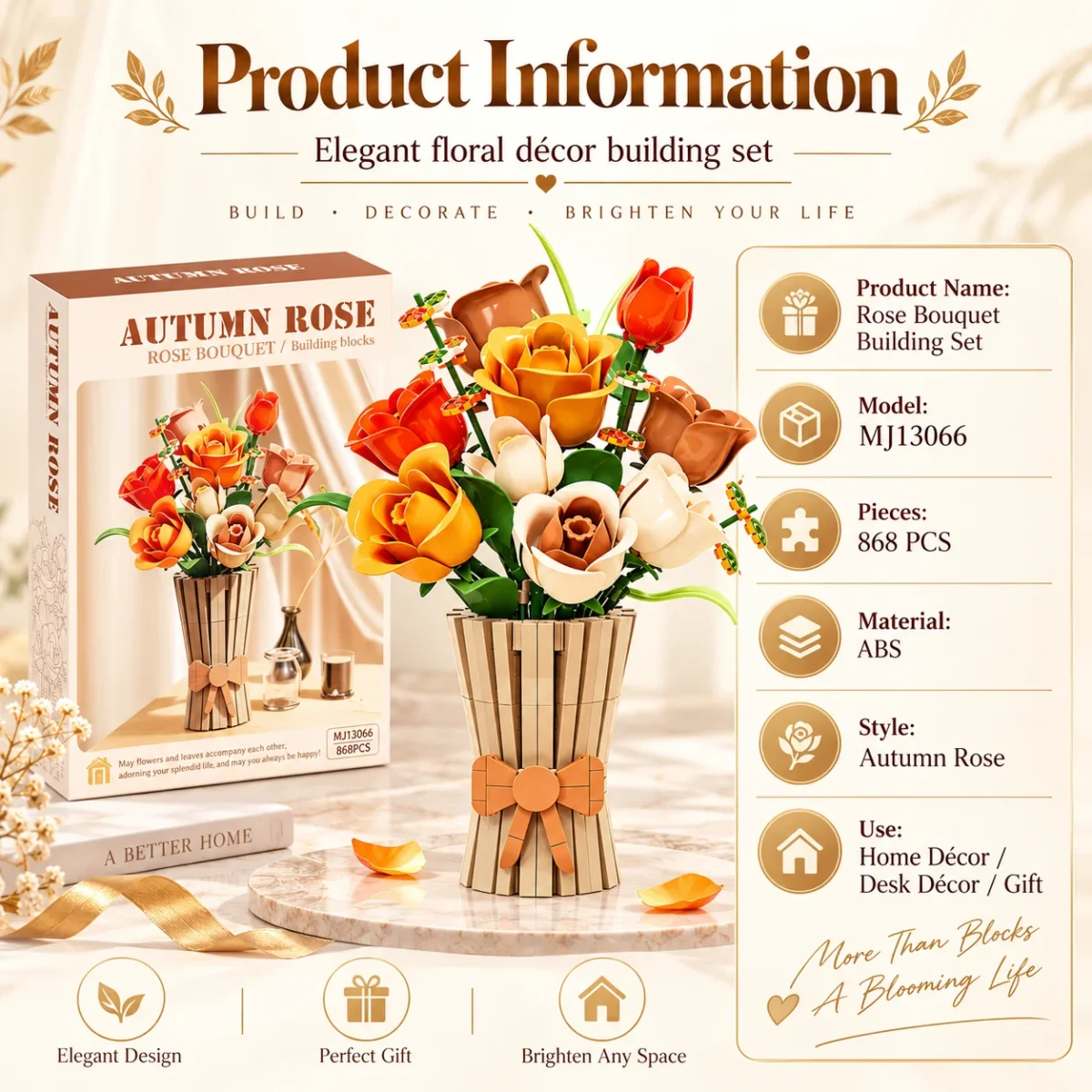 Autumn Rose Building Set — photo 6