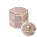 Personalized Velvet Ring Box — photo 8