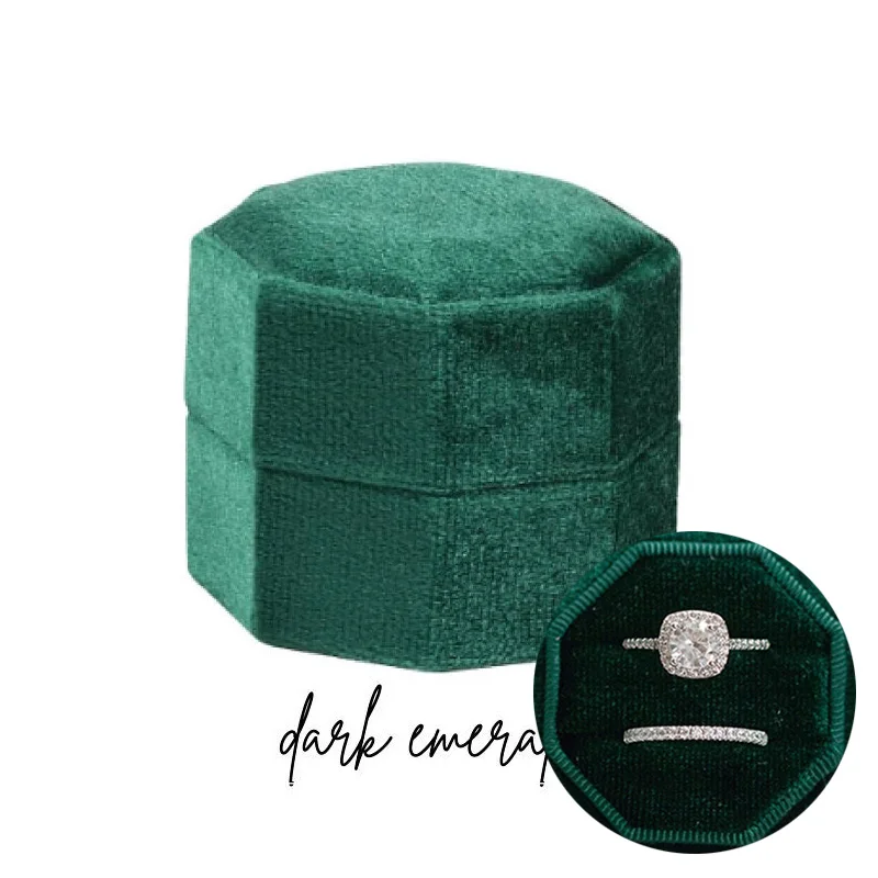 Personalized Velvet Ring Box — photo 9
