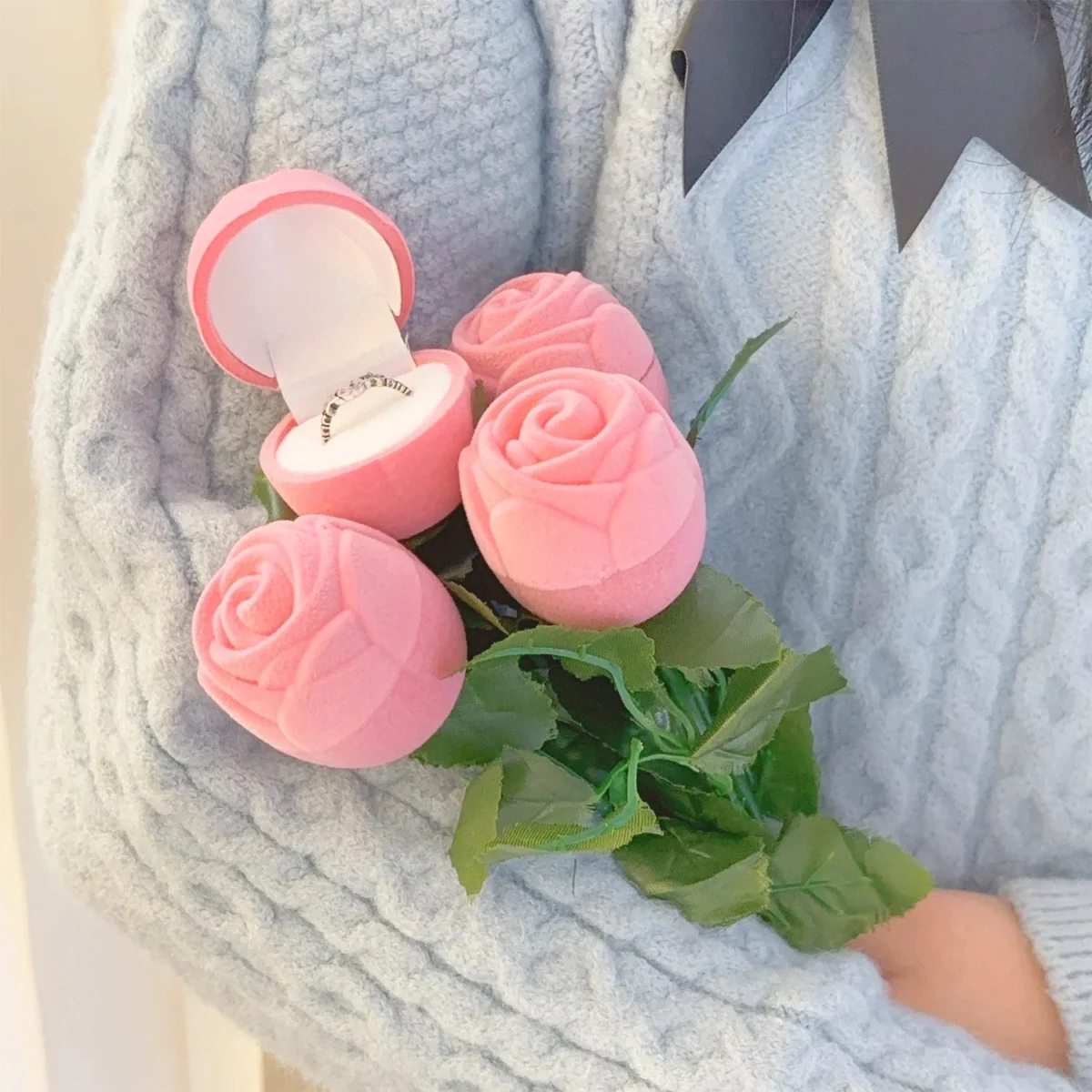 Rose Necklace Heart Box — photo 11