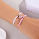 Magnetic Heart Couple Bracelets — photo 11