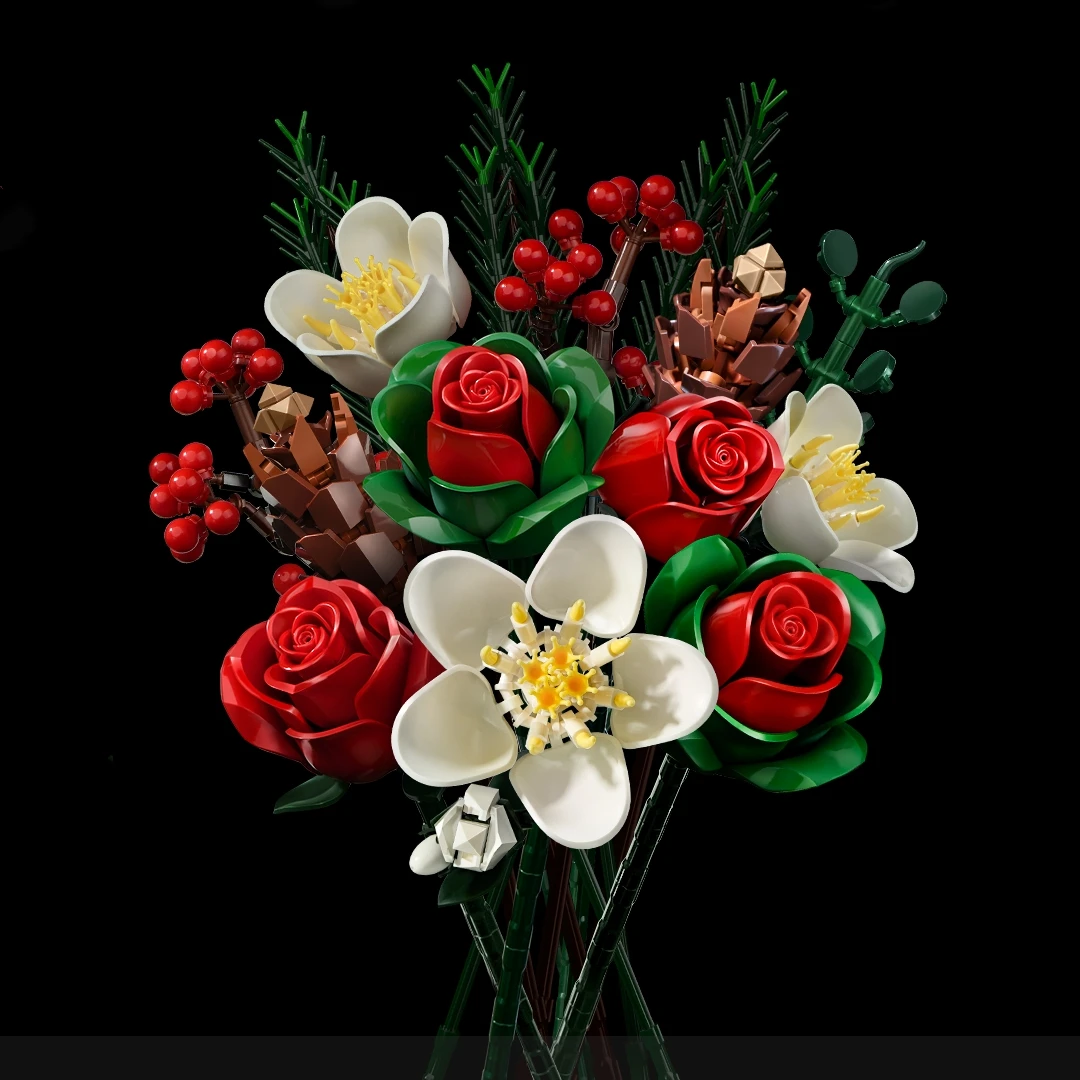 Rose Bouquet Building Set — photo 8