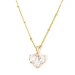 Gold Plated Heart Pendant — view 18