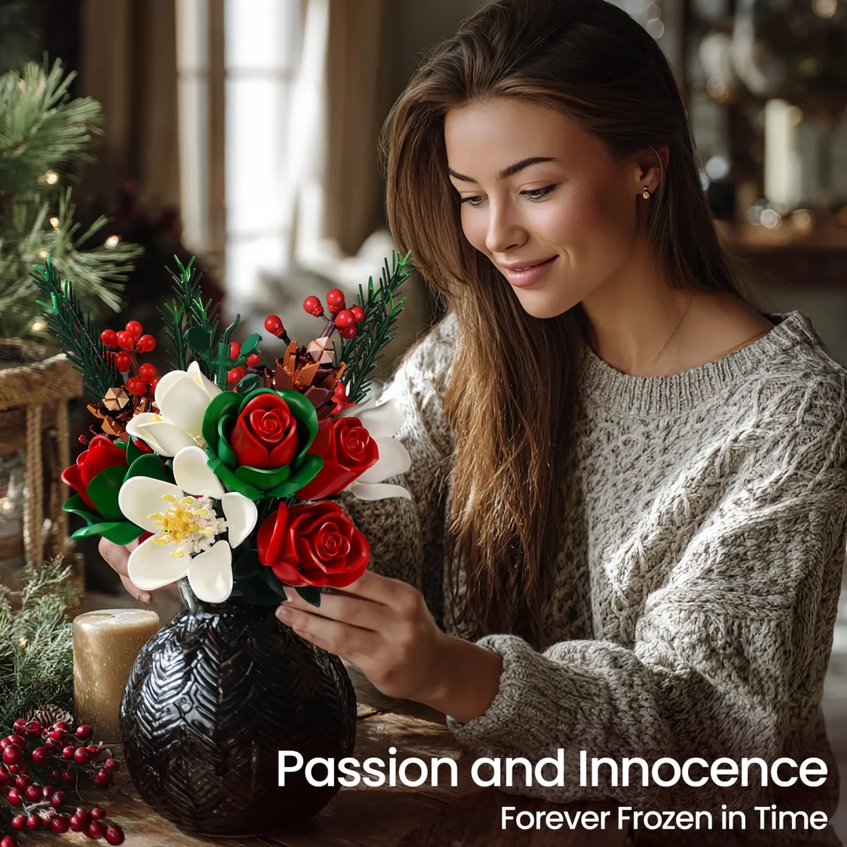 Rose Bouquet Building Set — photo 10