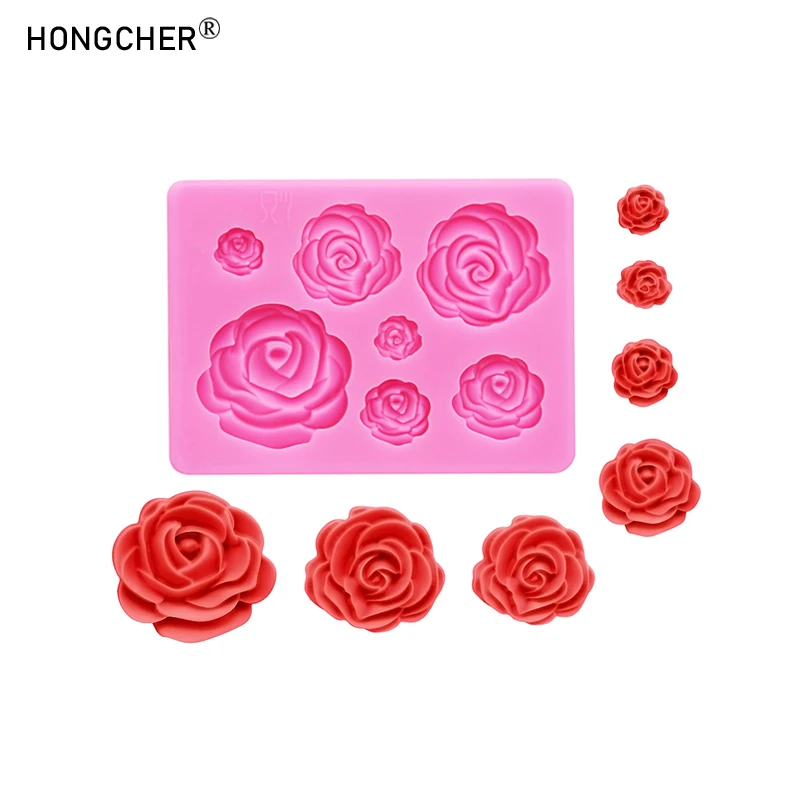 Peony & Rose Silicone Molds for Resin Jewelry — photo 5