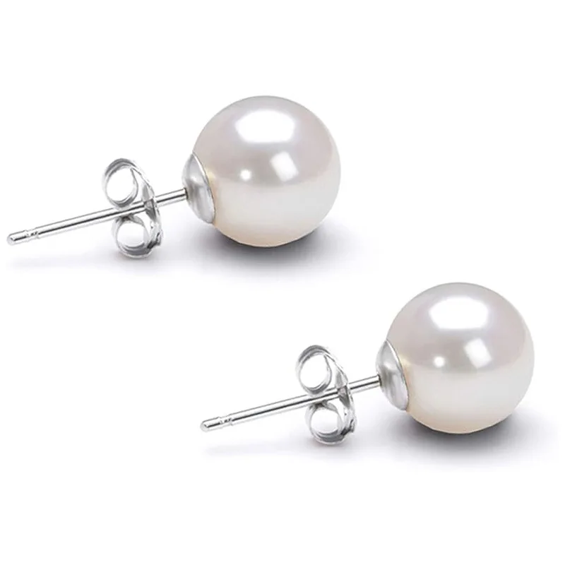 Pearl Stud Earrings — photo 5