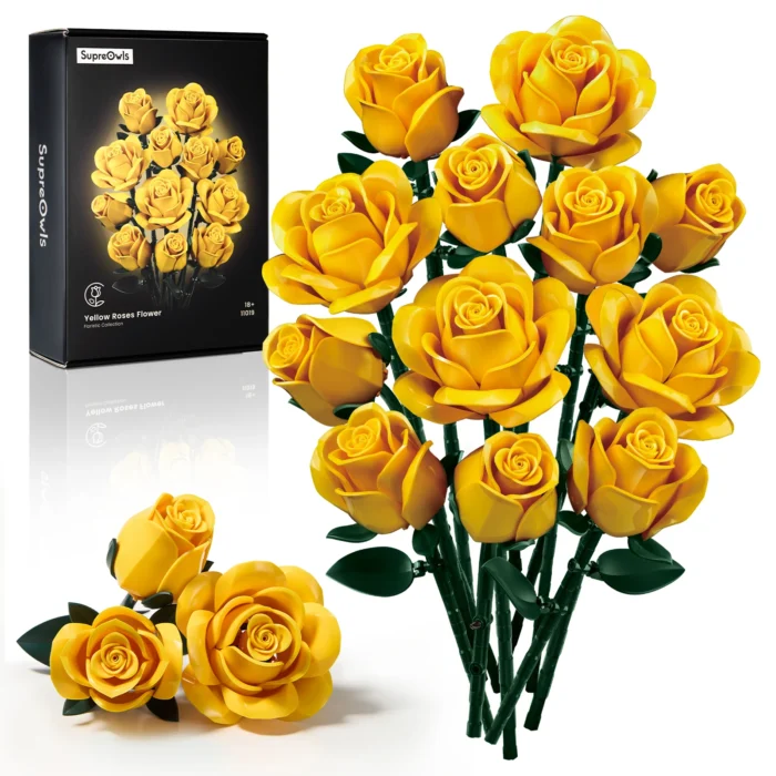 Rose Bouquet Building Set — photo 3