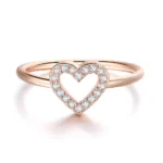 Double Heart Lover Ring — view 12