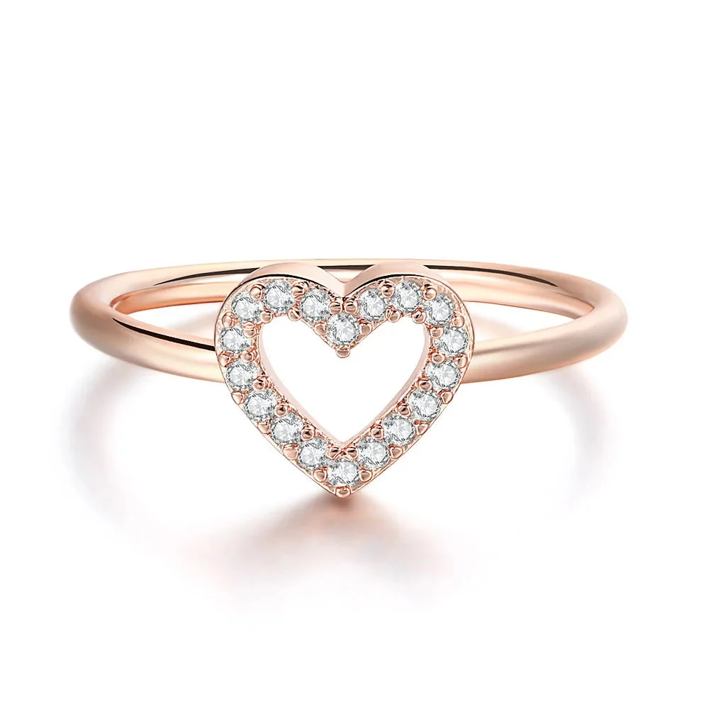 Double Heart Lover Ring — photo 12