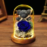 Lighted Rose Teddy Box — view 18