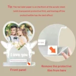 Personalized Heart Frame Light — view 5