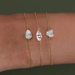 Solitaire Moissanite Bracelet — photo 7