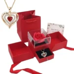 Double-Door Rose Jewelry Box