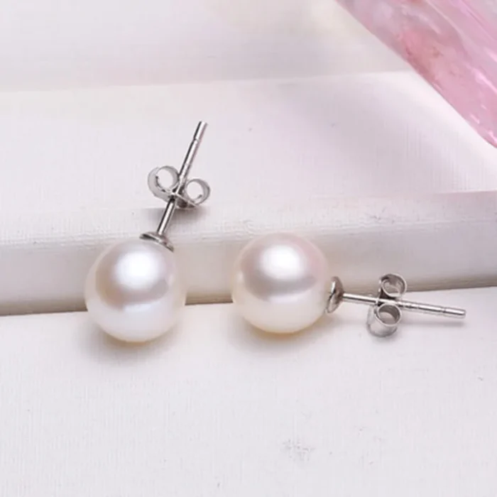 Pearl Stud Earrings