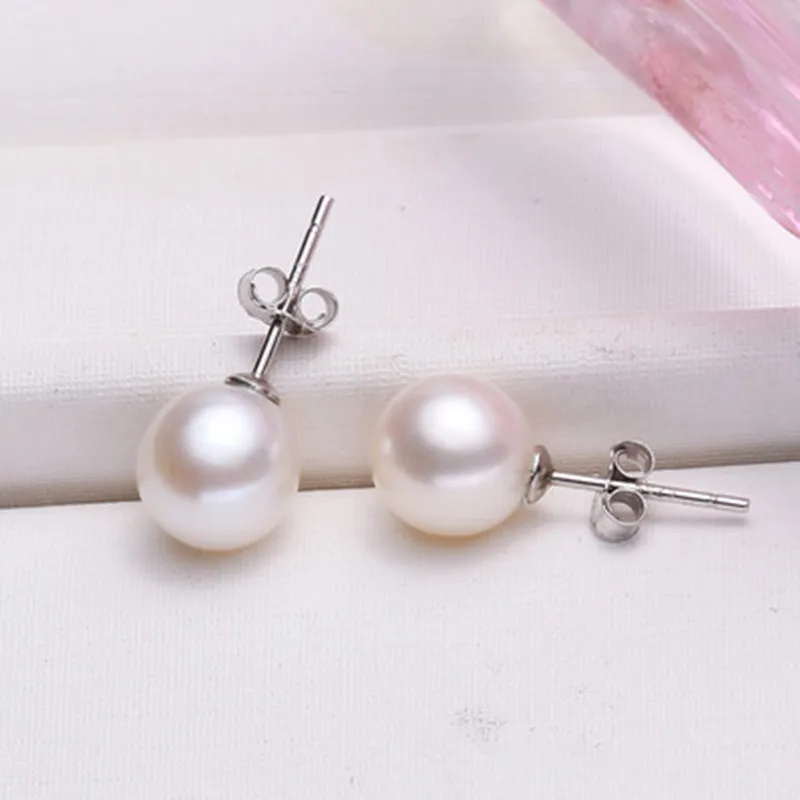 Pearl Stud Earrings