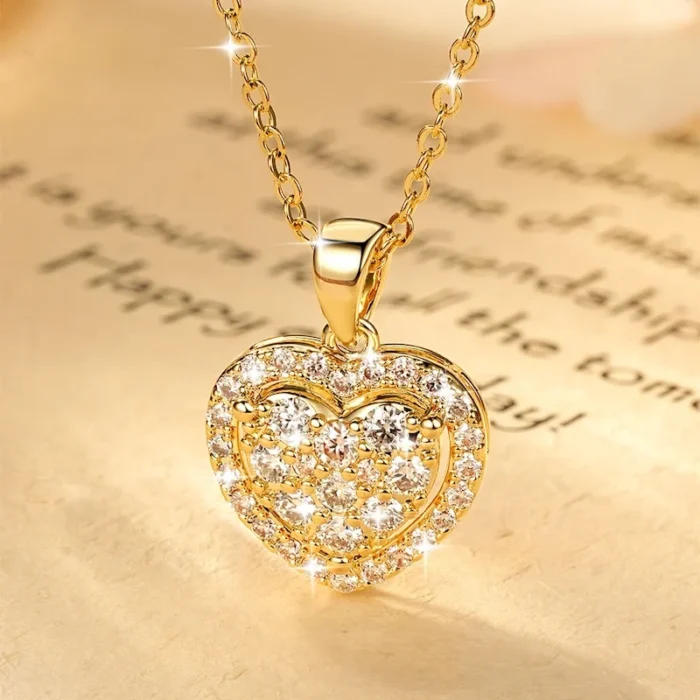 Halo Heart Pendant — photo 2
