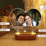 Personalized Heart Frame Light — view 18