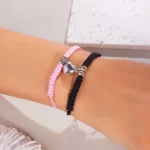 Magnetic Heart Couple Bracelets — photo 5