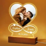 Personalized Heart Frame Light — view 8