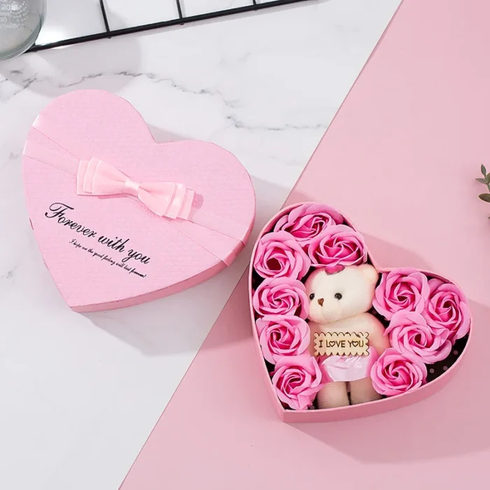 Soap Rose Love Gift Box